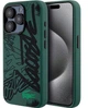 Etui Lacoste do iPhone 15 Pro Silicone Graffiti Black (LCHCP15LGRAK) - obraz 1