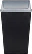 Kosz na śmieci Vilde plastikowy 38 l Czarny (8721037287005) - obraz 2