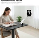 Приставний стіл на колесах з регулюванням висоти RZTK Desk Compact 2 700 х 400 мм Black - зображення 11