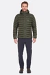 Зимова чоловіча куртка Rab Cirrus Alpine Jacket, Army, LRG - зображення 9
