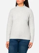 Свитер вязаный теплый женский Calvin Klein 223211258 2X Серый (1159829881) - изображение 1