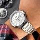 Чоловічий годинник Casio MTP-V300D-7A сріблястий - зображення 4