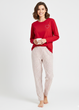 Пижама Primark women pyjamas cotton L комплект для дома и сна Красный (8852) - изображение 2