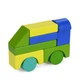 Детская деревянная игрушка "Городок №1" Limo Toy MD 0938-1, 24 блока - изображение 5