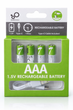 Аккумуляторные батарейки AAA - 4 штуки с разъемом USB Type-C от Smartoools на 1.5V/750mWh - изображение 1