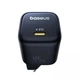 Мережевий зарядний пристрій 45W Baseus PicoGo GaN6 Type-C Fast Charger P10176800123-00 швидка зарядка QC3.0/PD3.0 Black - зображення 4