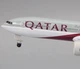 Модель літака Boeing 777 AIR QATAR Airways 1:300 металева лита колекційна модель пасажирського авіалайнера 20 см - зображення 8