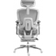 Офисное эргономичное кресло GT Racer B-816 White/Gray (Massage) - изображение 6