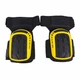 Професійні гелеві наколінники Gel Kneepads KP006, Колір: Чорний/Жовтий - зображення 5