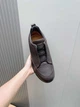 Мужские демисезонные кроссовки Zegna коричневого цвета 42 р (27 см) - изображение 2