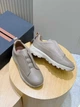 Мужские демисезонные кроссовки Zegna бежевого цвета 42 р (27 см) - изображение 5