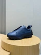 Мужские демисезонные кроссовки Zegna синего цвета 45 р (29.2см) - изображение 7