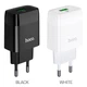 Мережевий зарядний пристрій Hoco C72Q 18W для смартфонів та планшетів з USB портом швидка зарядка QC3.0 2A біле - зображення 4
