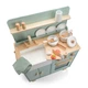 Ігровий набір New Classic Toys Міні-кухня зелена 62,5x30x83 см - изображение 6