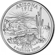 Монета 25 центів (квотер) США 2008 P BU "Штати і території - Аризона". Arizona State (quarter) - изображение 2