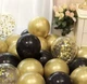 Набір надувні кульки 15 шт кульки повітряні з конфетті 25-30 см різнобарвний - зображення 4