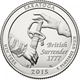 Монета 25 центів (квотер) США 2015 D UNC "Національний історичний парк - Саратога". Saratoga (quarter) - изображение 1