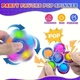 Фиджет-спиннер Pop it 2в1 антистресс игрушка для взрослых и детей 1 шт. Рандомный цвет - изображение 6