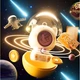 Интерактивный робот-космонавт для детей: мини-автомат для ловли игрушек - изображение 2