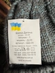Дитяча тепла зимова в'язана шапка у сірому кольорі з логотипом - изображение 3