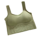 Женский спортивный бюстгальтер Push Up для йоги и фитнеса one size 60-90 green - изображение 1