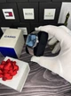 Мужские часы Casio A-168 серый-голубой - изображение 5