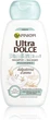 Шампунь- бальзам для легкого розчісування волосся 2 in1 Garnier Ultra Dolce bambini ipoallergenico delicatezza d'Avena з вівсяним молоком та рисові вершки 250 мл (не щипає очі) - изображение 2