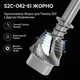 Ручна кавомолка Timemore Chestnut S3 ESP Matte Black (S2C-042-EI) механічна портативна з регулюванням помелу зі сталевими жорнами та металевим корпусом з нержавіючої сталі - зображення 2