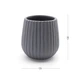 Горщик-кашпо для квітів DH-FLOWERS-25 S GRAY - зображення 3