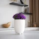 Горшок-кашпо для цветов DH-FLOWERS-28 M WHITE - изображение 3