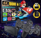 Игровая приставка m8 64 gb M-GAME stick 4k hdmi + 2 беспроводные джойстики, консоль - изображение 5