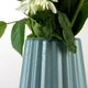 Ваза для цветов декоративная 22 см DH-FLOWERS-06 BLUE - изображение 3