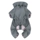 Дождевик для собак WAUDOG Clothes, водонепроницаемый, XS25, В 36-38 см, С 26-28 см, серый - изображение 4