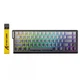 Механічна ігрова клавіатура ATTACK SHARK X68 HE Gray gradient Rapid Trigger, магнітні перемикачі Hall Effect, RGB, 66 клавіш, USB‑C, 8000 Гц - зображення 1