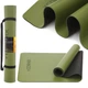 Килимок спортивний Cornix PU 183 x 68 x 0.4 см для йоги та фітнесу XR-0321 Green - зображення 1