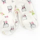 Комплект для новонароджених Dexter`s три предмета cute bunny футер 56 см молочний - зображення 7