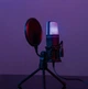 Мікрофон USB, провідний з RGB-підсвічуванням, Yanmai, чорний - изображение 2