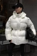 Пуфер Jadone Fashion Айс ONE SIZE белый - изображение 1