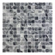 Мозаика из мрамора D-CORE ZM-8811M Grey Marble 20x20x4 (305x305) мм глянцевая на сетке - изображение 1