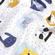 Непромокаемая пеленка Cosas ANIMALS COLOR Ранфорс 100x140 см (4822052444986) - изображение 4