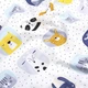 Непромокаемая пеленка Cosas ANIMALS COLOR Ранфорс 100x140 см (4822052444986) - изображение 5