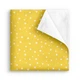 Непромокаемая пеленка Cosas STARFALL YELLOW Ранфорс 100x140 см (4822052445358) - изображение 1