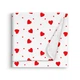Пеленка Cosas RUBY HEARTS Фланель 80х80 см (4822052435748) - изображение 1
