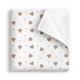 Непромокаемая пеленка Cosas BEIGE HEARTS Ранфорс 50х70 см (4822052443569) - изображение 1