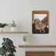 Фоторамка деревянная The Frame Depot Горные вершины вертикальное фото 20х25см под персонализацию 23х33см Светло-коричневый (mountain_8x10_vertical) - изображение 2