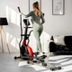 Орбітрек електромагнітний Hop-Sport HS-095CF Prizm Black - изображение 2