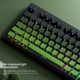 Набор кейкапов PBT Green Gradient (130+) / OEM-профиль - изображение 3