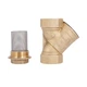 Косой фильтр грубой очистки 1 1/4" (DN32) 400 мкм Icma для воды - изображение 3