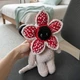 М'яка плюшева іграшка handmade Квітка Монстр 34 см в'язаний гачком амігурумі - зображення 4