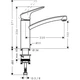 Смеситель для кухонной мойки hansgrohe Logis M31 - изображение 2